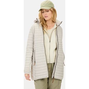 Camel Active - Gewatteerde Jas - Pearl Wit - Gemaakt van Gerecycled Polyamide - Waterafstotend