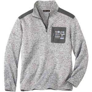 ATLAS FOR MEN - Sweater van molton Winter Outdoor - Heren - Verkrijgbaar in grote maten - L