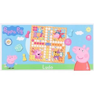 Ludo Peppa Pig Bordspel - Assorti - 2 tot 4 Spelers - 33 x 33 cm