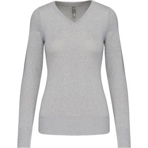 Kariban - Col V - Vrouwentrui - 50% Katoen 50% Acryl - Getailleerde Pasvorm