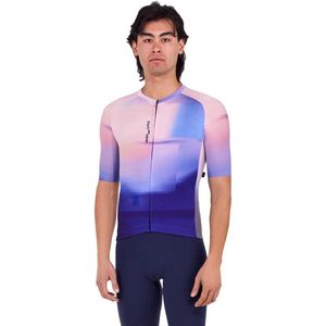 Santini Luce Korte Mouw Wielertrui Blauw M Man,Vrouw