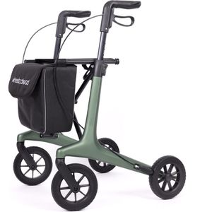 Rollator - Carbon All-inn - Matt British Green - Medium