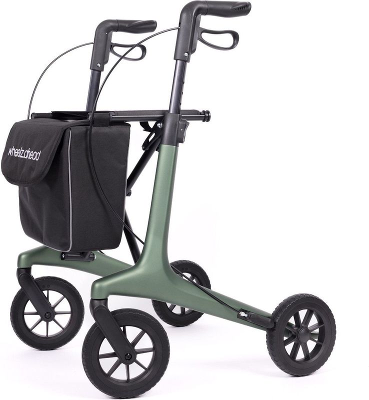 Rollator - Carbon All-inn - Matt British Green - Medium