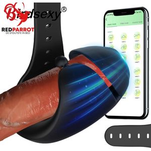 Eikel masturbator Bluetooth PRO | Penis trainer | Eikel vibrator | Penis ring masturbator | Vertraagd klaarkomen | Vibrator voor mannen | Eikelvibrator | Trillen