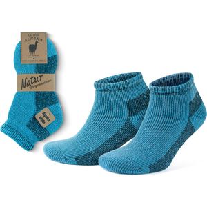 GoWith-2 paar-Alpacawol Wandelsokken voor Dames en Heren-Gevoerde Warme Thermische Merino Mix Kampeer Sokken-Maat 35-38