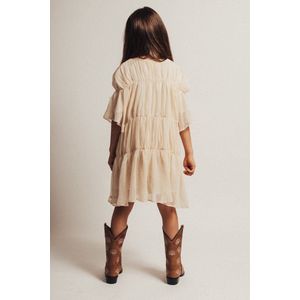 Baje Studio Ribas Jurken Meisjes - Kleedje - Rok - Jurk - Wit - Maat 86/92