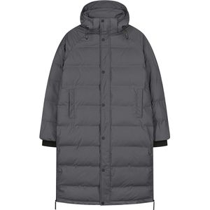 Regenjas - MAIUM Gevoerde Regenjas Unisex Puffer Rock Grey - Maat