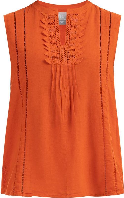 Usha Blouse  mandarijn