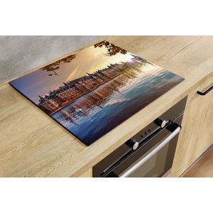 Inductiebeschermer - Den Haag - 83x52 cm - Inductiebeschermer - Inductie Afdekplaat Kookplaat - Inductie Mat - Anti-Slip - Keuken Decoratie - Keuken Accessoires