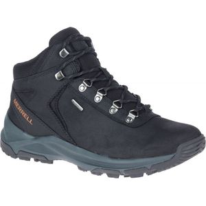 Merrell Erie Mid Leather WP Wandelschoenen Heren - Black - Maat 44