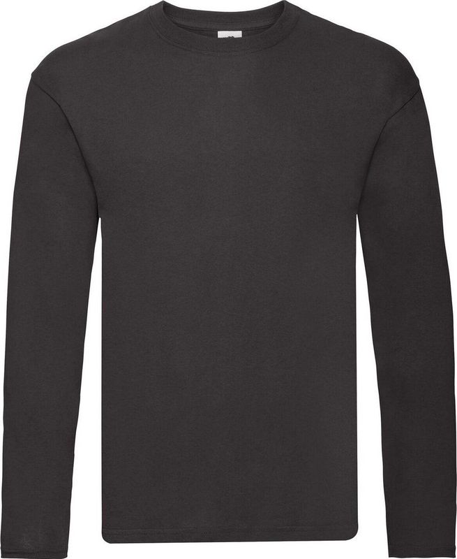 Longsleeve - Geribbelde Kraag - Katoen - WRAP-gecertificeerd