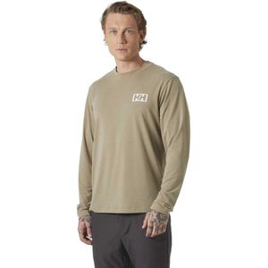 Helly Hansen Skog Graphic Tee T-shirt Met Lange Mouwen Beige 2XL Man