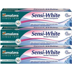 Himalaya - Sensi White - Tandpasta - 75ml - Pack van 3