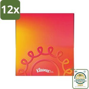 Kleenex – Collection – Tissues – 48 stuks per verpakking - Voordeelverpakking - 12 stuks - Zachte tissues - Hygiënische tissues