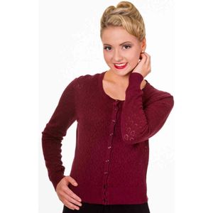 Dancing Days Cardigan -S- WATCH OUT Rood