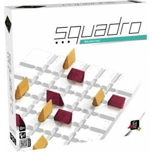 Gigamic Squadro - Hoogwaardig houten spel voor kinderen vanaf 8 jaar - Aanpasbaar aan spelersniveau