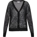 usha - Fashion Look - Cardigan - V-hals - Met Pailletten