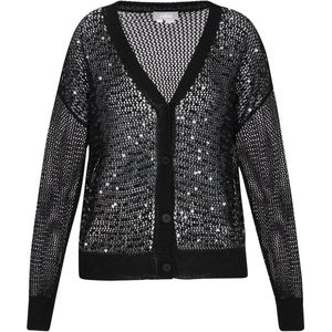 usha - Fashion Look - Cardigan - V-hals - Met Pailletten