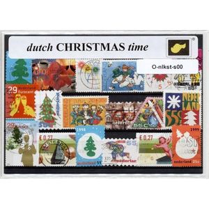 Nederlandse Kersttijd – Luxe postzegel pakket (A6 formaat) : collectie van verschillende postzegels van Nederlandse Kersttijd – kan als ansichtkaart in een A6 envelop - authentiek cadeau - kado - geschenk - kaart - kerst - kerstcadeau - christmas