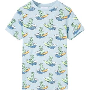 Kinderpyjama - Korte Mouwen - 92 - Lichtblauw