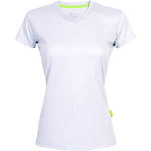 Damessportshirt 'Evolution Tech Tee' met korte mouwen Ice Grey - XS