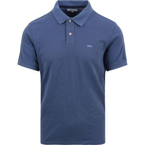 McGregor - Piqué Polo Royal Blauw - Regular-fit - Heren Poloshirt Maat M