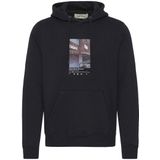 BLEND Sweatshirt 'BHIstvan'  bruin / zwart / wit