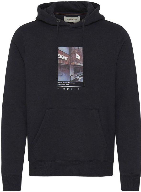 BLEND Sweatshirt 'BHIstvan'  bruin / zwart / wit