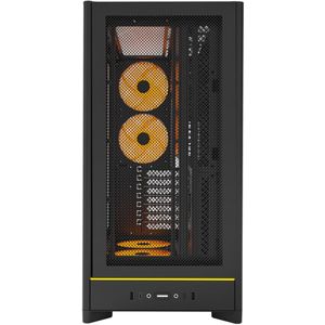 Montech - HS01 PRO - PC-behuizing - Zwart - Tempered Glass