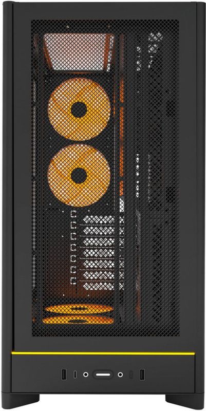 Montech - HS01 PRO - PC-behuizing - Zwart - Tempered Glass