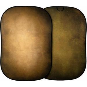 Lastolite - Vintage Collapsible - Opvouwbaar Achtergrondscherm - Tobacco/Olive - 150x210 cm