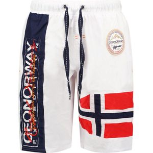 Geographical Norway Zwembroek Quemen Wit - M
