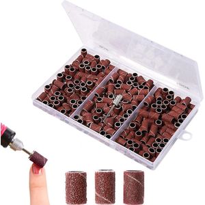 Nagelboor Band Set voor Nagel Schuren - Set van 3 Schuurbanden voor Nagelfrees - Grit 80/120/180