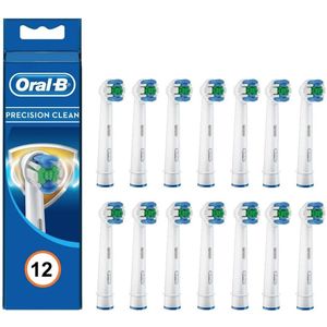 Oral-B Precision Clean - Opzetborstels - 12 stuks - bacteriële bescherming
