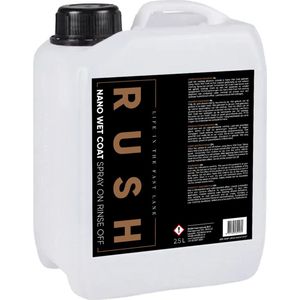 RUSH Nano Wet Coat - 2,5 Liter - Voor Auto & Motor - Spray On Sealant