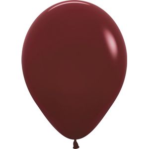 Sempertex ballonnen Fashion Merlot | 50 stuks | 12 inch | 30cm
