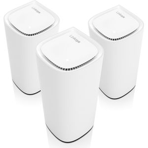 Linksys Velop Pro Tri-band (2,4 GHz / 5 GHz / 6 GHz) Wi-Fi 6E (802.11ax) Wit 1 Intern