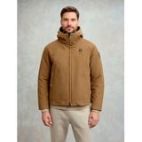 Blauer - Fluwelen Luikjasje - Bruin - Capuchonjas - Urban Stijl