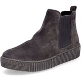 Gabor dames leren chelsea laars grijs