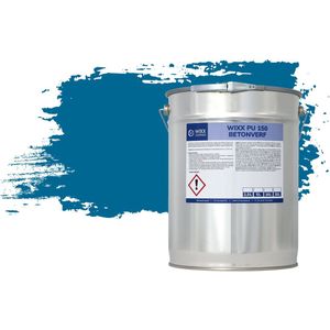 Wixx PU 150 Betonverf - 10L - RAL 5017 | Verkeersblauw