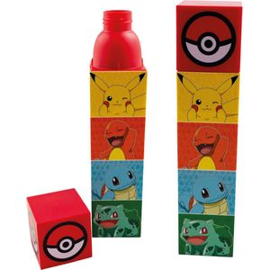Pokemon Drinkfles - Torch - Schoolfles - 650ml. - Pikachu - Charmander