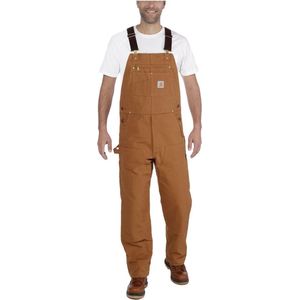 Carhartt Duck bib overall 102776 211 carhartt brown 40 - 32