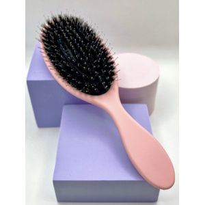 JJ de Beauté - Haarstyling - Borstel - Brush - Boar Bristle & Nylon Brush - Hairbrush - Paddle Brush - Normaal Haar - Dik haar - Zwijn en Nylon - Glans