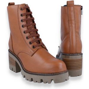 Hee! Dames Bottine | Cognac | Maat: 39
