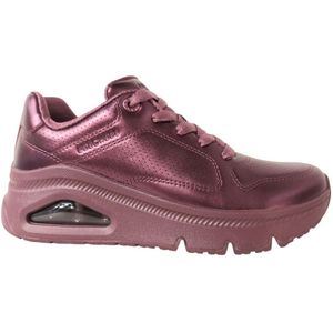 Skechers Sneaker 177768 WINE Uno Icon Lustrous Air Wine Paars Metallic