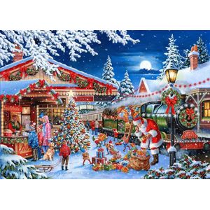 The House of Puzzles - Legpuzzel - Christmas Santa's Express - 500 stukjes