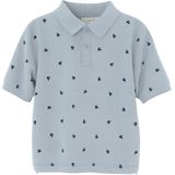 NAME IT Nmmvolo Ss Nreg Polo voor jongens, Celestial Blue, 116