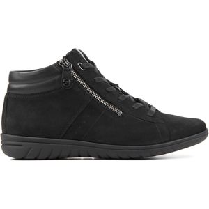 Hartjes 172.0836 Sneakers - Nubuck - Dames - Zwart - Maat 36