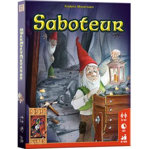 999 Games Saboteur - Kaartspel voor 3-10 spelers vanaf 8 jaar