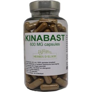 Herbes D'elixir Kinabast capsules - 600mg Capsules - 100 Stuks - Ondersteunt de weerstand